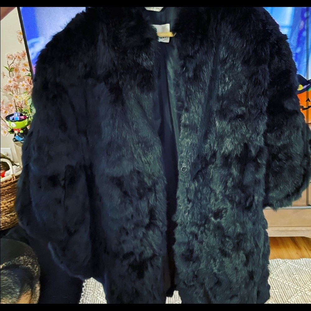 100% Authentic Rabbit Fur Berman Shawl